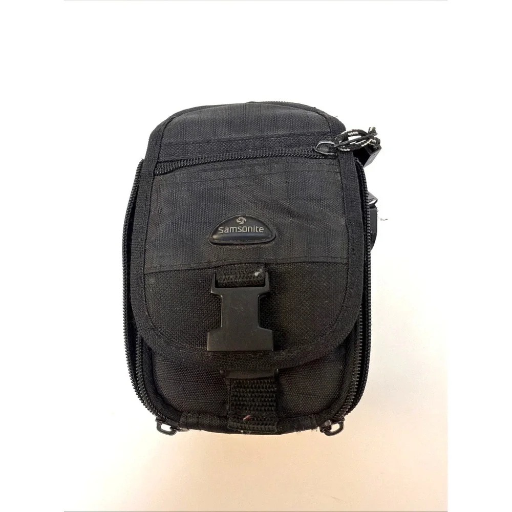 Samsonite Camera Bag Small 6x4in Black‎ with Belt Loop